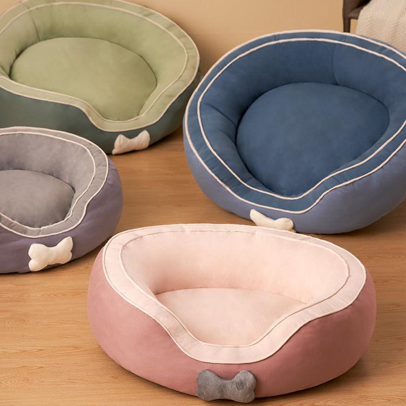 Deluxe Cozy Pet Sofa Bed: Winter Warmth For Your Furry Friend